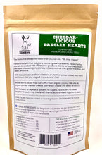 Load image into Gallery viewer, Cheddar-licious Parsley Hearts 8oz. - Cattledog Cookie Co.